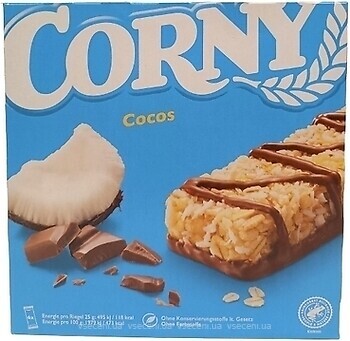 Фото Corny Classic Cocos кокосовый 150 г