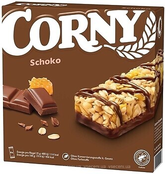 Фото Corny Classic Schoko шоколадный 150 г