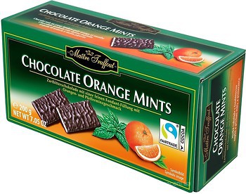 Фото Maitre Truffout Chocolate Orange Mints 200 г