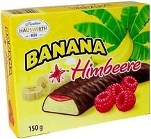 Фото Hauswirth Banane Plus Himbeere 150 г