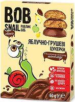 Фото Bob Snail яблочно-грушевые в молочном шоколаде 60 г