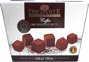 Конфеты Delafaille Truffles Coffee 200 г ᐉ цены в Украине. Купить без  переплат