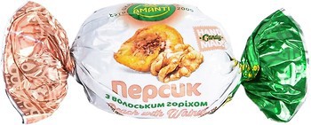 Фото AMANTI Персик с грецким орехом 1 кг