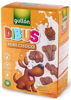 Фото Gullon печенье Dibus Mini Cocoa 250 г