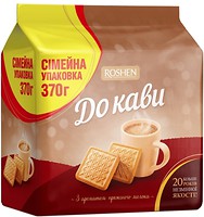 Фото Roshen печенье До кави з ароматом пряженого молока 370 г