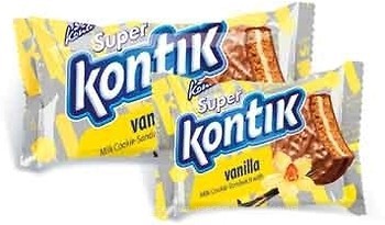 Фото Konti печенье Super Kontik ванильный 100 г