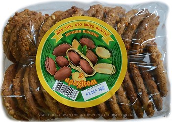 Фото Ржищев печиво вівсяне з горіхами 500 г