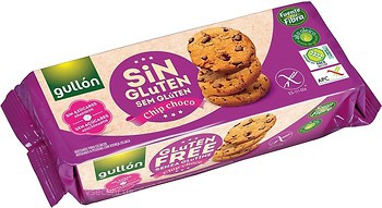 Фото Gullon печенье Sin Gluten Chip Choco с кусочками шоколада 130 г