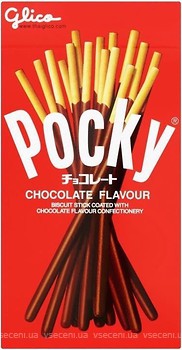 Фото Glico Pocky соломка зі смаком шоколаду 40 г