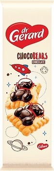 Фото Dr.Gerard печенье Little Choco Bears с черным шоколадом 116 г