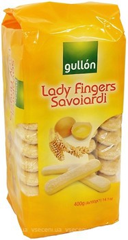Фото Gullon печенье Lady Fingers Savoiardi 400 г