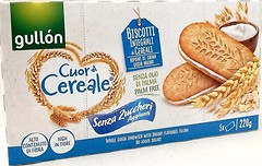 Фото Gullon печенье без сахара Cuor di Cereale Senza Zuccheri 220 г