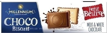 Фото Millennium печенье Choco Biscuit с молочным шоколадом 130 г