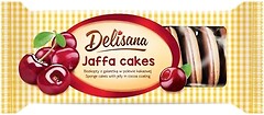Фото Delisana печенье Jaffa cakes с вишней 135 г