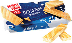 Фото Roshen вафли Wafers Молоко 216 г