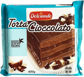 Фото Dolciando торт Шоколадный 400 г