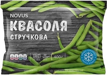 Фото Novus фасоль стручковая 400 г