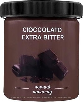 Фото La Gelateria Italiana весовое черный шоколад 400 г