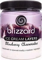 Фото Blizzard пломбир весовое Recipe №13 Blueberry cheesecake 300 г
