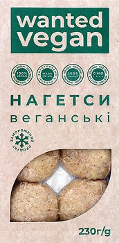 Фото Wanted Vegan наггетсы веганские 230 г