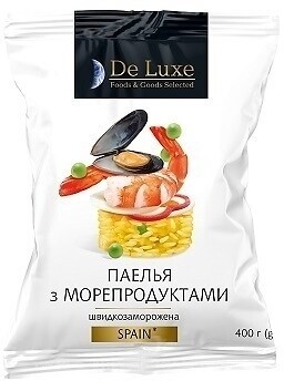 Фото De Luxe паэлья с морепродуктами 400 г