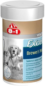 Фото 8in1 Brewers Yeast for Large Breeds 80 таблеток