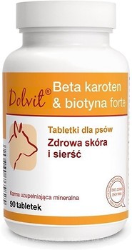Фото Dolfos Beta-carotene Biotin Forte 90 таблеток