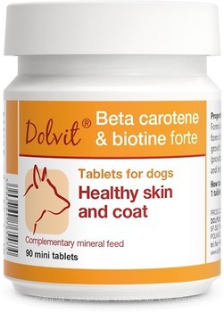 Фото Dolfos Beta-carotene Biotin Forte Mini 90 таблеток