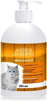 Фото Home Food Масло Omega Balance для котов 500 мл