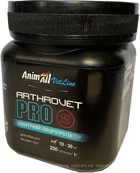 Фото AnimAll VetLine Arthrovet Pro 200 таблеток