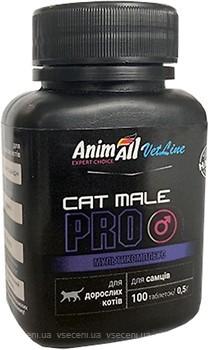 Фото AnimAll VetLine Cat Male Pro 100 таблеток