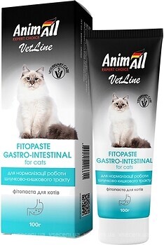 Фото AnimAll VetLine Fitopaste Gastro-Intestinal For Cats 100 г