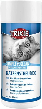 Фото Trixie Дезодорант для кошачьего туалета Simple'n'Clean Cat Litter Deodorizer 200 г (42401)