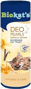Фото Gimpet Дезодорант для кошачьего туалета Biokat's Deo Pearls Vanila Dream 700 г (G-605159)
