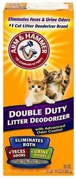 Фото Arm & Hammer Дезодорант для кошачьего туалета Double Duty Litter Deodorizer 850 г (17307)