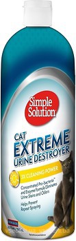 Фото Simple Solution Нейтрализатор запахов и пятен для кошек Cat Extreme Urine Destroyer 945 мл (ss13431)