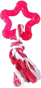 Фото Karlie-Flamingo Good4Fun Star With Rope 8 см (1031005)