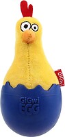 Фото Gigwi Egg Цыпленок-неваляшка с пищалкой 14 см (75476)