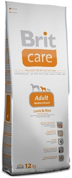 Фото Brit Care Adult Medium Breed Lamb & Rice 3 кг