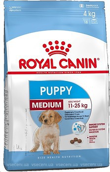 Фото Royal Canin Medium Puppy 4 кг