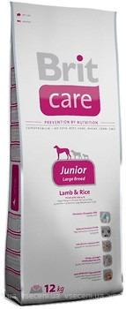 Фото Brit Care Junior Large Breed Lamb & Rice 12 кг