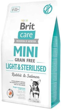 Фото Brit Care Mini Light & Sterilised 2 кг