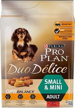 Фото Purina Pro Plan Small & Mini Adult Duo Delice 2.5 кг