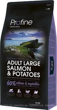 Фото Profine Adult Large Breeds Salmon & Potatoes 15 кг