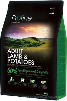 Фото Profine Adult Light Lamb & Potatoes 3 кг