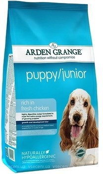 Фото Arden Grange Puppy Junior Chicken and Rice 6 кг