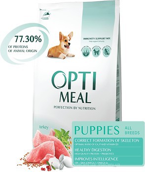 Фото Optimeal Puppy All Breed 12 кг