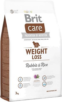 Фото Brit Care Weight Loss Rabbit & Rice 3 кг