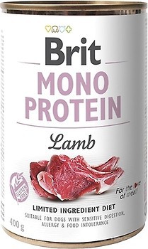 Фото Brit Mono Protein Lamb 400 г