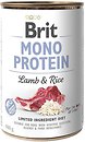 Фото Brit Mono Protein Lamb & Rice 400 г